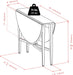 Expandable Collapsible Double Leaf Dining Table Compact