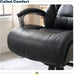 Lautner Executive Home Office Desk Chair, Ergonomic High-Back with Adjustable Lumbar & Body Pillows, Smartlayers and Comfortcoils Technology, Mesh and Bonded Leather, Black/ Gray