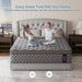 Full Gray 14Inch Premium MediumFirm Hybrid Mattress