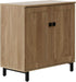 Buffet Sideboard Cabinet Farmhouse Modern 2 in 1 Storage Cabinet with Adjustable Shelves for Kitchen, Coffee Bar, Living Room, Oak