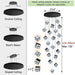 20 Light Black Elegant Chandelier Pendant Lighting