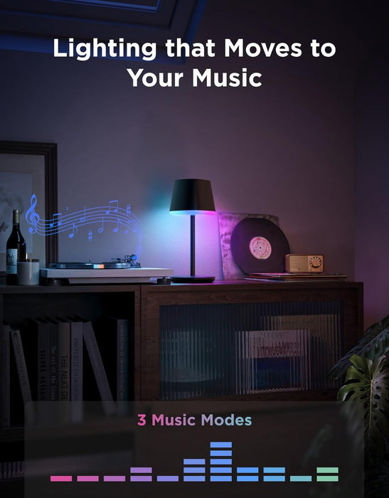 Rechargeable Cordless Table Lamp for Small Bedroom