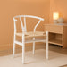 Weave Dining Chair, Single, White