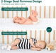 Breathable Toddler Mattress Dual-Sided, Waterproof, Removable Cover