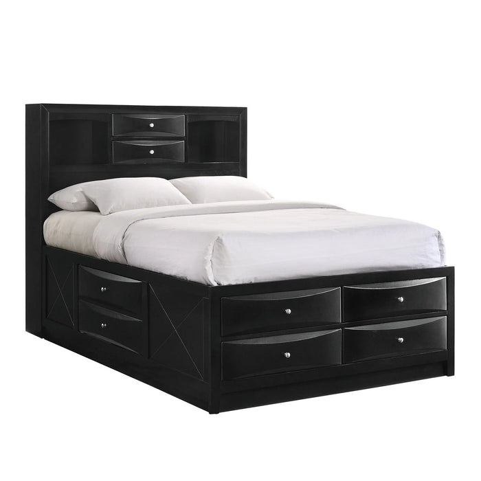 Dana Queen 5PC Bedroom Set in Black