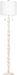 65.5” Natural Real Wood Floor Lamp for Living Room Bedroom, Dual S Cluster Socket, Pull Chains Switch, Farmhouse Tall Standing Lamp with Linen Shade for Home Room Decor (Bulbs Included)