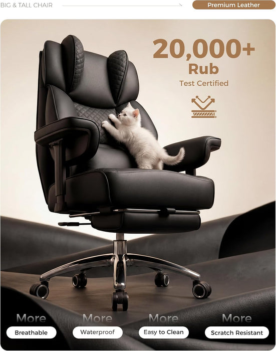 Big and Tall Office Chair, High Back Ergonomic Desk Chair