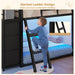 Black PremiumMetalConstruction Twin Over Twin Bunk Bed