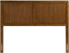 MOD-6219-WAL Robbie King Wood Headboard, Walnut