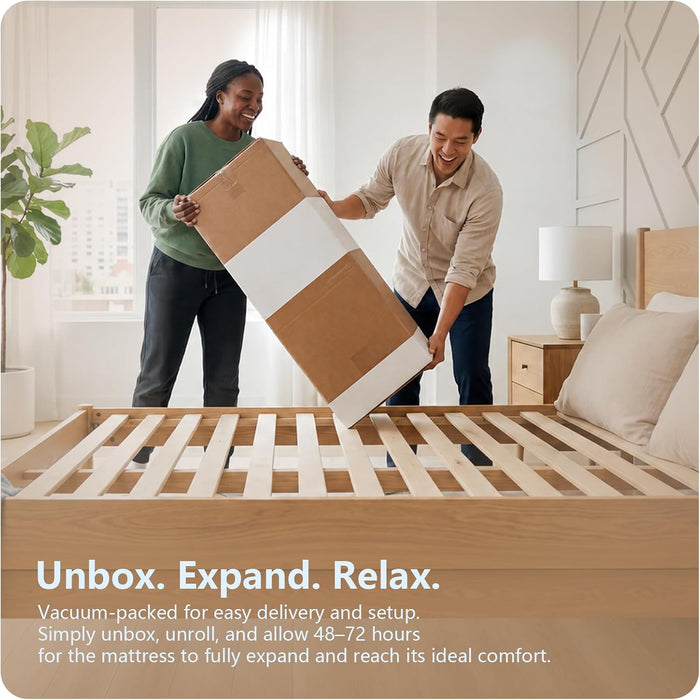 Medium Firm 8 Inch Full Mattress Memory Foam Mattress in a Box