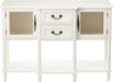 Wood Buffet Sideboard Cabinet Console Table, Cream White