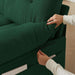 EightySixInch Green Sectional Sofa Living Room Set
