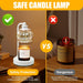 Candle Warmer Lamp with Timer&Dimmer, White Candle Warme Light Ideal Birthday, Wax Melt Warmer for Home Decor