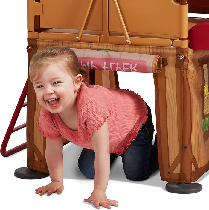 Play & Fold Awaytreehouse, Toddler Climber, Kids Playhouse for Ages 2-5