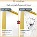 30 X 36 Inch Brushed Gold Bathroom Vanity Mirror, Aluminum Frame