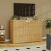 Oakwood Murphy Bed Cabinet With Integrated Charging