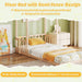 Twin Size Montessori Floor Bed Natural SolidWoodFrame