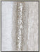 Abstract Wall Art Textured Hand Painted Canvas by Martin Edwards, Champagne Silver Frame, 40" X 30", Sandpath
