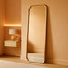 Full Length Mirror Wall Mounted 65"X22", Rustic Wooden Frame Floor Mirror, Large Full Body Mirror for Bedroom, Leaning or Hanging against Wall, Natural Solid Wood