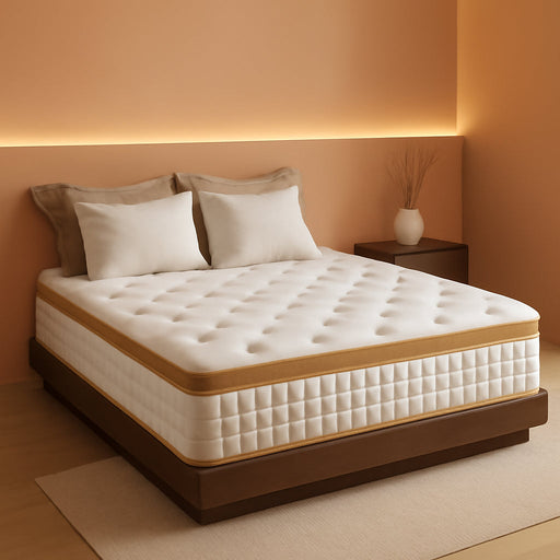 Luxury Full Size Mattress, 10 Inch Hybrid Mattress in a Box, Medium Firm