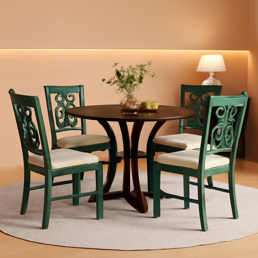 5-Piece round Kitchen Table Set