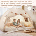 Full Size Bed Canopy Toddler Bed Tents for Kids Dream Tent on Bunk Bed Privacy Space Blackout Sleeping Playhouse Tents Indoor Portable Drafty House for Boys Girl Birthday