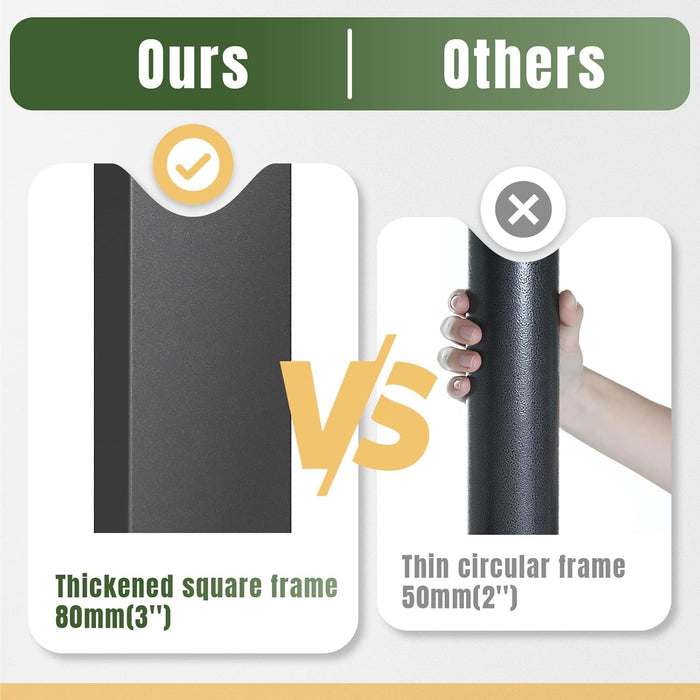 Outdoor Gazebo for Patio 10X12, Metal Frame Canopy with Double Roofs, Heavy Duty Party Tent and Shelter with Mosquito Netting and Privacy Screen for Backyard, Lawn, Garden, Deck