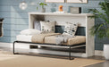 Twin Murphy Bed Wall Cabinet With PremiumStainlessSteel