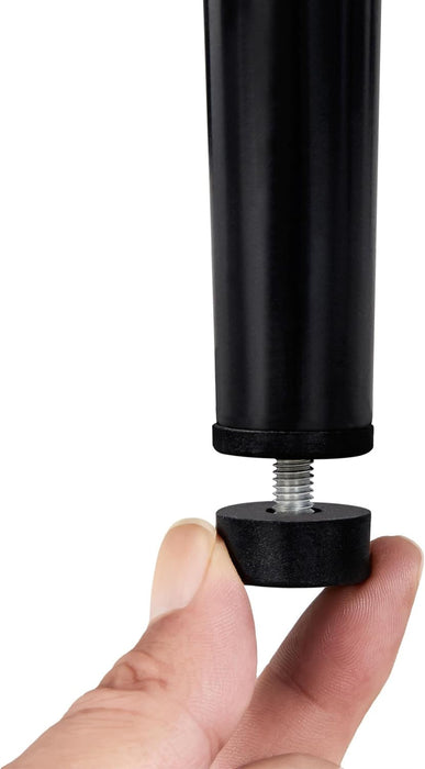 2PCS Weave Chair Mid-Century Modern Dining Chair Rattan Chair Weave Dining Chair Armchairs Black Dining Chair Accent Chair for Kitchen, Dining, Living Room Side Chairs Hemp Seat, Black