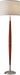Hudson Floor Lamp - Adjustable Brightness, Perfect Lighting for Bedroom, Living Room and Corner Decor, Maple Eucalyptus Wood & Satin Steel Accents, Soft/White Lampshade