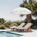 Outdoor Umbrella - Sun Protection, Rain Resistant, Windproof with Manual Open-Close Feature - Ideal for Beach, Camping, and Picnics