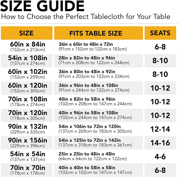 10-Pack White Tablecloths for Rectangle Tables, 60 X 102 Inches, Stain-Resistant Polyester Fabric for 6 Foot Tables - Washable Table Covers for Weddings, Banquets, Birthday, Parties, Events