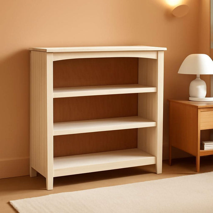Shaker Solid Wood Bookcase, 36" High, Unfinished