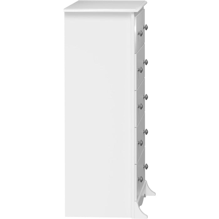 White Sonoma Dresser with 5 Drawers