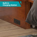 Queen Cabinet Murphy Bed With USBCharge StorageDrawers
