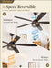 Industrial Farmhouse Caged Ceiling Fan Includes Remote