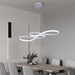 Modern Pendant Light with Remote Dimmabl Decor Living Room Chandeliers Led Simple Luminaire Dimming Kitchen Florarium Fixtures