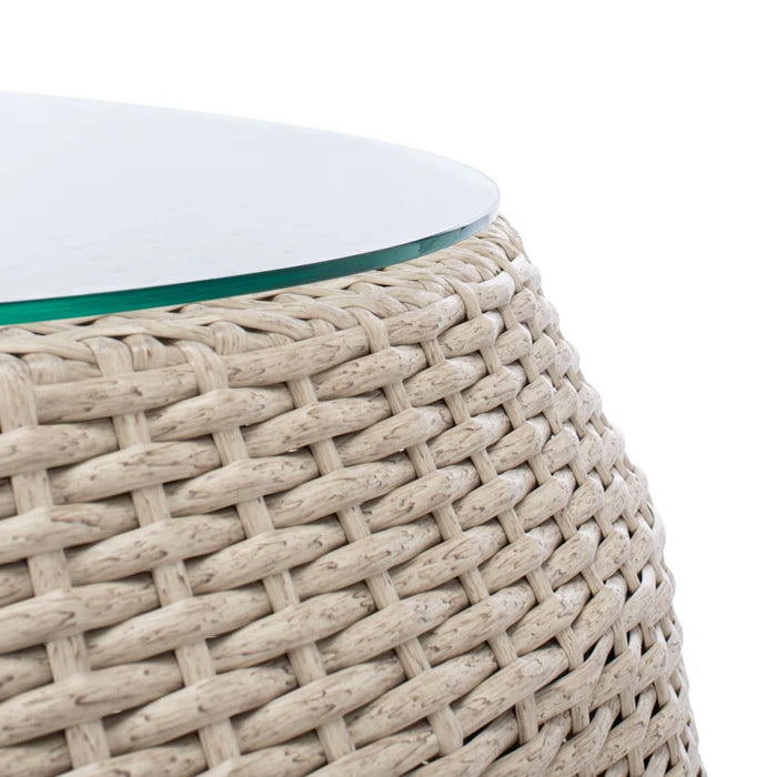 Cabble Wicker 6 - Person Patio Conversation Sets with Cushions