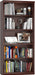 5- Shelf Bookcase, Wood Book Shelf with Bookshelves