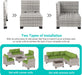 Outdoor Patio Furniture Set PE Wicker Rattan Outdoor Sectional Sofa