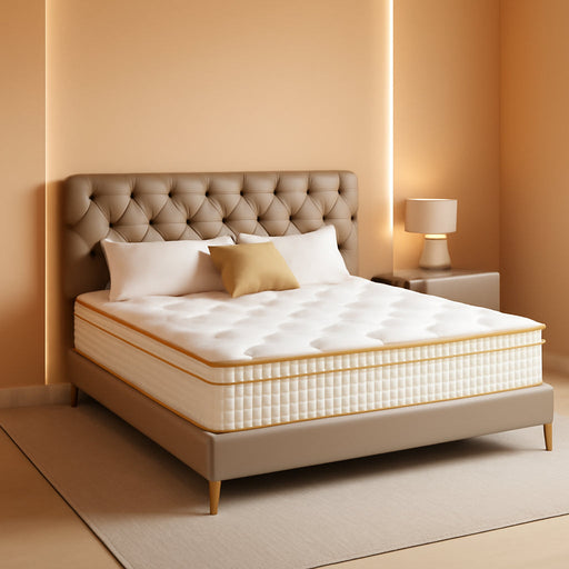 King Hybrid Mattress Twelve Inches CertipurUS MemoryFoam