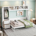 Queen Murphy Wall Bed With Integrated ClosetDrawers