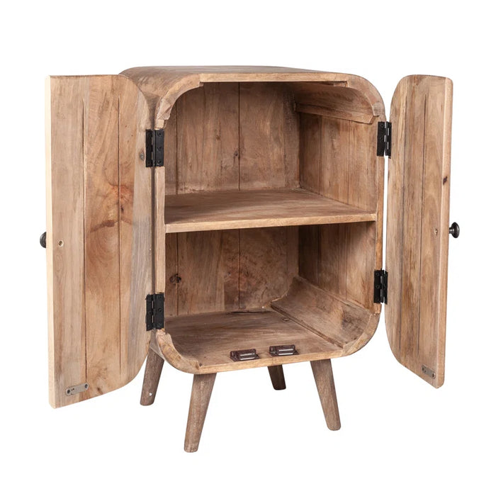 Lamese Solid Wood Accent Cabinet