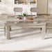 Farmhouse Dining Table, Rustic Rectangle Kitchen Dining Table