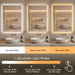24"X36" LED Bathroom Mirror with Lights,Anti-Fog, Dimmable, Backlit,Cri>90