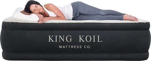 Queen Air Mattress, 20 Inch, Built-In Pump, Waterproof