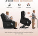 Large Lift Chair with Heat, Massage, & USB