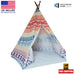 3 XL Kids Indian Teepee Play Tent, Children Playhouse for Indoor Outdoors