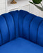 Sectional Sofa 2 Piece Velvet Standard Living Room Set Loveseat, Apartment Size, Blue