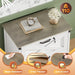 2 Drawer Lateral File Cabinet WhiteLockingSystemA4